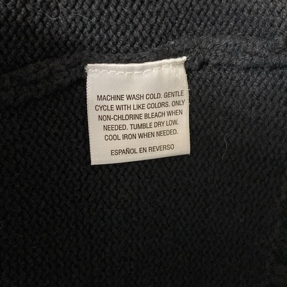 Style&co Women’s sleeveless Knit Black Vest size XL - Picture 4 of 7